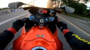 Очень быстрая езда на мотоцикле(нарезка).