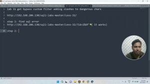 lab 32 - sql injection vulnerability | attack | 2022 | easy method #bugbounty #cybersecurity