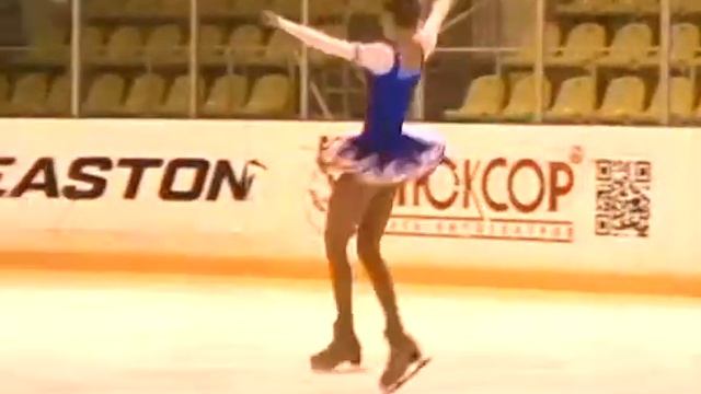 Blinova Anastasia BronzeYA Klinskii Led 8 02 2014 смотреть онлайн