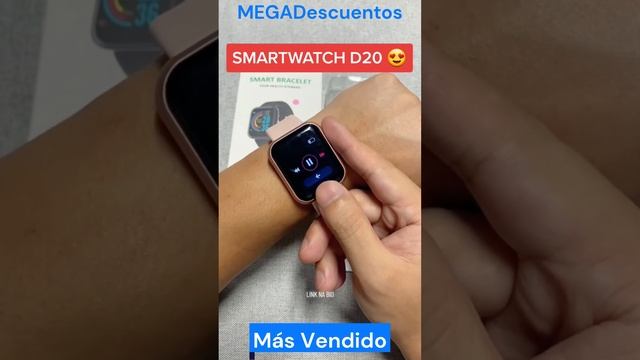 Smartwatch Reloj Inteligente D20 Pro Fitness