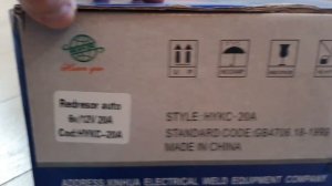 Redresor auto 6 - 12 v 20A HYKC-20A pentru acumulatori sub 40A cu plumb-acid