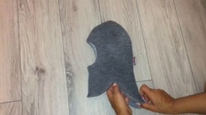 Шапка шлем из 100% шерсти -ручная стирка