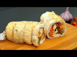 Рулет из куриного филе?