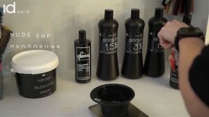 Техника airtouch на натуральных волосах с помощью датского бренда IdHair