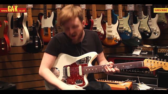 Fender - Custom Shop 62 Jaguar Closet Classic (Olympic White) Demo at GAK смотреть онлайн