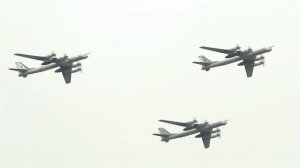 В небе над полигоном "Алабино" прошла репетиция воздушной части Парада Победы