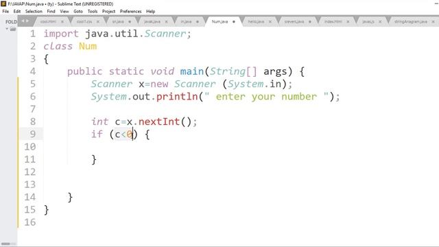 Change USER -VE number into +VE using JAVA | MakeloGy смотреть онлайн