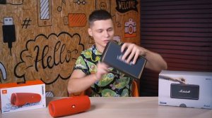 Обзор сравнение портативных колонок JBL Charge 4 и Marshall Stockwell