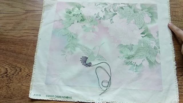 4🔸Колібрі та фуксія Dimensions 13139 Hummingbird and Fuchsias смотреть онлайн