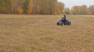 Ямаха Бластер, МКПП, Ребёнок 5 лет / Yamaha Blaster, MT, Child rides at 5 years old