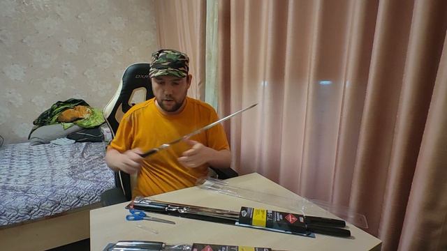 Набор шампуров больших в блистере FORESTER 55 см с деревянными ручками, 6 шт. смотреть онлайн