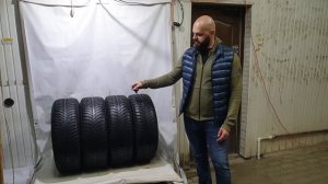 Тест Зимних БУ шин 215/65R16 GOODYEAR UltraGrip Ice+ Старые БУ Шины?