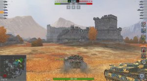 World of Tanks Blitz – игра во взводе на АТ 8