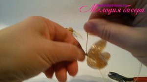 РОЗА из БИСЕРА - ФРАНЦУЗСКОЕ ПЛЕТЕНИЕ. Композиция Роскошь, часть 1 - Роза
