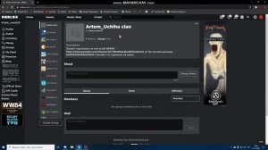 Сделал свою группу в роблоксе! ROBLOX