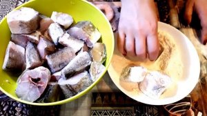 ОЧЕНЬ ВКУСНЫЙ И СОЧНЫЙ ЖАРЕНЫЙ ХЕК | Как Приготовить Хек [Проверенный рецепт] Как пожарить рыбу