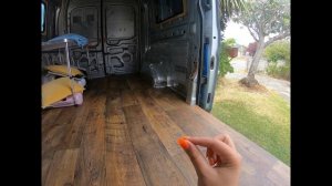 Ep. 8: Lino Flooring in our Van Conversion!