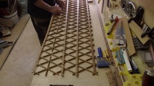 Сборка основной решетки кумико | Making the basis Kumiko pattern