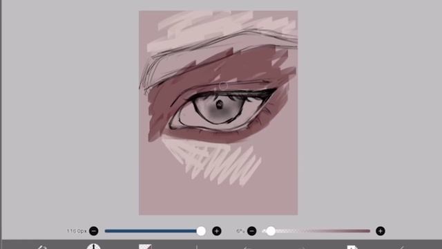 СЛЕДУЙ ТУТОРИАЛУ ПО РИСОВАНИЮ ГЛАЗ ОТ КУЛИН С ПРИЛОЖЕНИЕМ IBIS PAINT смотреть онлайн