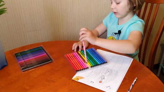 Маша показывает как рисовать балерину | Выпуск 19 | Машка и Папашка (M&P) смотреть онлайн