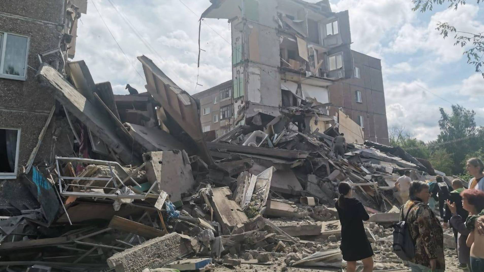 Обрушение дома в Нижнем Тагиле