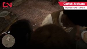 Red Dead Redemption 2 - Catfish Jackson Homestead Stash Location
