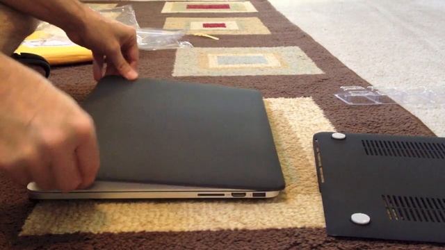 Kuzy Hard Case/Cover for Retina Macbook Pro Unboxed смотреть онлайн