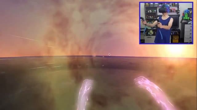 СИМУЛЯТОР ЖЕЛЕЗНОГО ЧЕЛОВЕКА В ВИРТУАЛЬНОЙ РЕАЛЬНОСТИ!! (MEGATON RAINFALL VR)