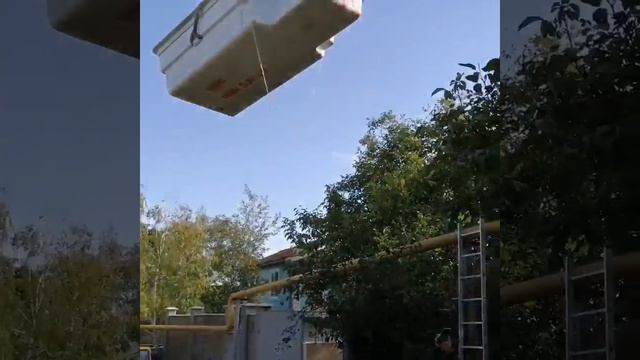 Установка бассейна на задний двор смотреть онлайн