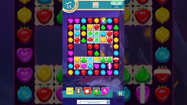 Fruit Candy Blast level 85 - Doux Histoire Candy смотреть онлайн