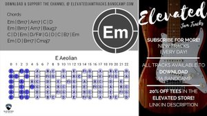 Soulful Funky Groove   Guitar Backing Track Jam in E Minor