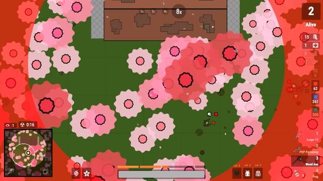 Surviv.io GIVING A NOOB THE DEER HELMET! | NEW KING OF THE WOODS UPDATE | Surviv.io Funny Moments