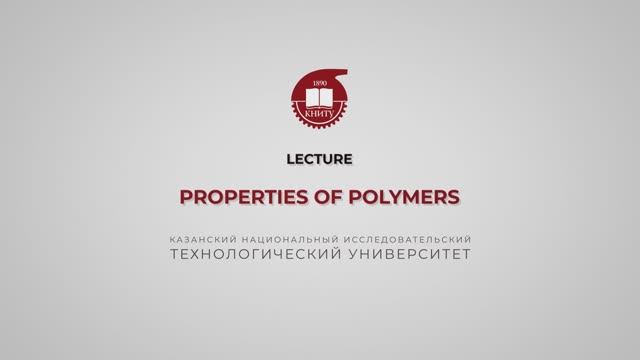 Properties of Polymers