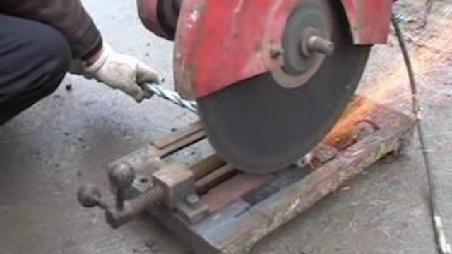 Монтаж троса Часть-3
