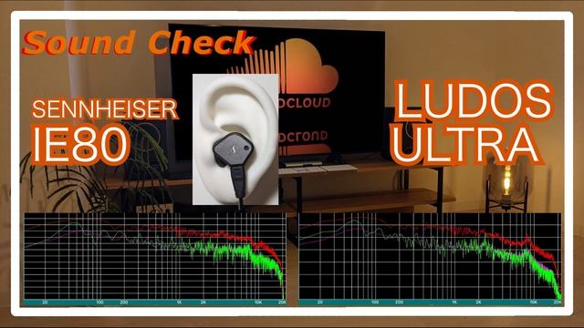 SENNHEISER IE80 vs LUDOS ULTRA [IEMs In-Ear headphones Sound Comparison イヤホン音比較] смотреть онлайн