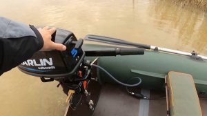 Первый пуск Марлин 5 л.с 2020 г.в.(MARLIN MP5 AMHS ) . Из упаковки в воду .