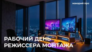 Рабочий день режиссера монтажа в Адоб Премьер Про / Серия 3