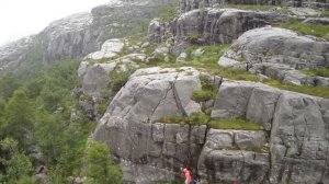 The way to Preikestolen, Norway (Дорога на Прекестолен, Норвегия)