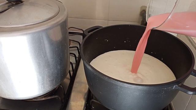 Flan de fresa, sin huevo, sin horno ni baño María#postres#postresfaciles#comida смотреть онлайн