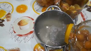 Компот из абрикосов на зиму. Готовлю абрикосовый компот/Apricot compote for the winter