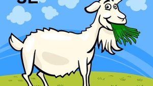 Е. Железнова "Весёлая логоритмика" - Коза (ЗЫ, ЗЕ, ЗУ, ЗА)