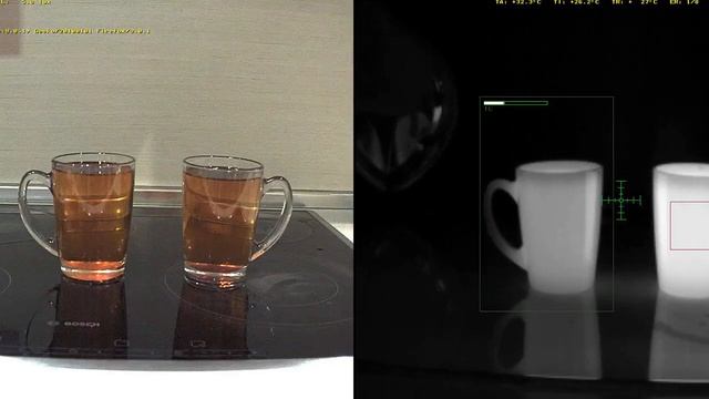 Thermal Imager Тепловизор онлайн. Измерение температуры, опыты с тепловизором.