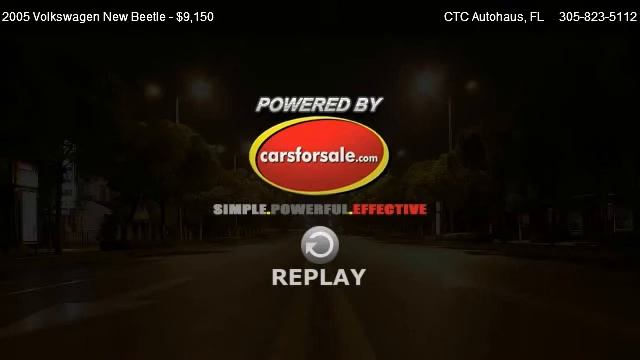 2005 Volkswagen New Beetle GL - for sale in Hialeah Gardens, FL 33016 смотреть онлайн