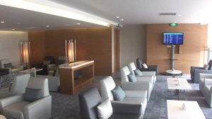 Huge Air China Business Class Lounge at Shanghai Pudong International Airport