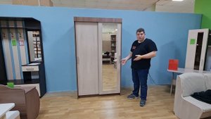 Шкаф купе с подвесной системой (Бася, Бассо, Хеттик). Бюджетное решение для хранения
