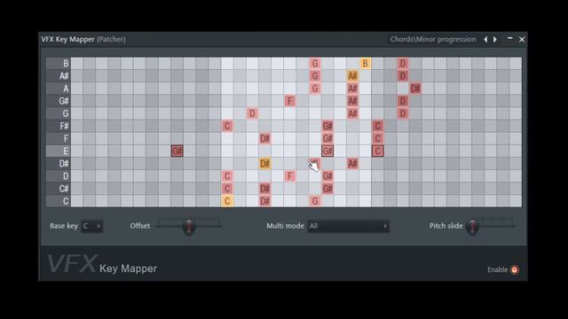 Automatic Chords With A Single Note! VFX Key Mapper Chord Maker | FL Studio Tutorial