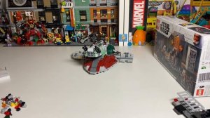 ОБЗОР НАБОРА 75312 Boba Fett’s Starship Slave 1 STAR WARS по Сериалу Мандалорец / Лего / Lego