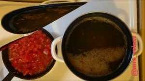 Томатный суп с креветками