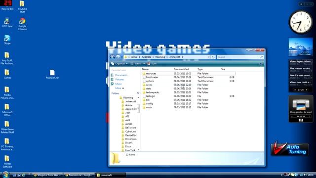 Minecraft Tutorial- How To Add Downloaded World Saves To Your Game (HD) смотреть онлайн