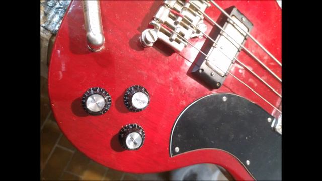 EPIPHONE EB 0 Bass zu EB 3 Bass umgebaut смотреть онлайн